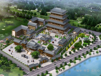 郑州寺院改扩建规划设计施工-石觉寺